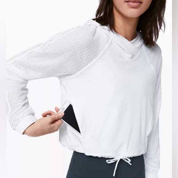 Lululemon White Pullover Jacket - Picture 3 of 7